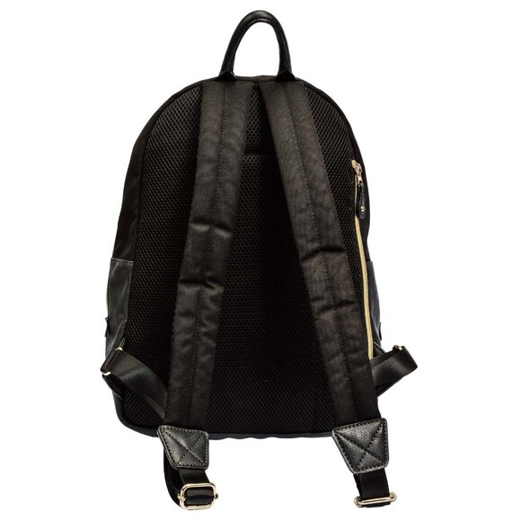 DONNA BIANCHI Black Nylon Large Backpack - Picture 6 of 11